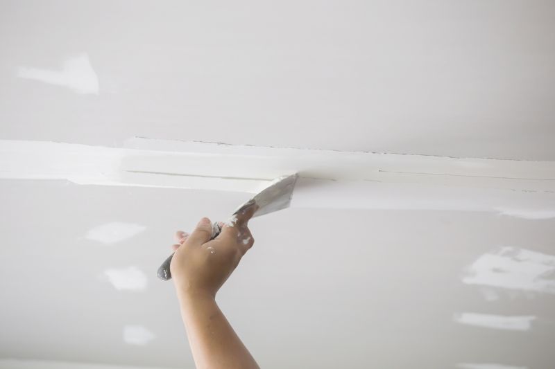 Ceiling Crack Repair in Spring
