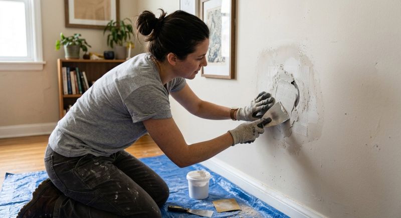 Ceiling Hole Repair in Wilmington, NC