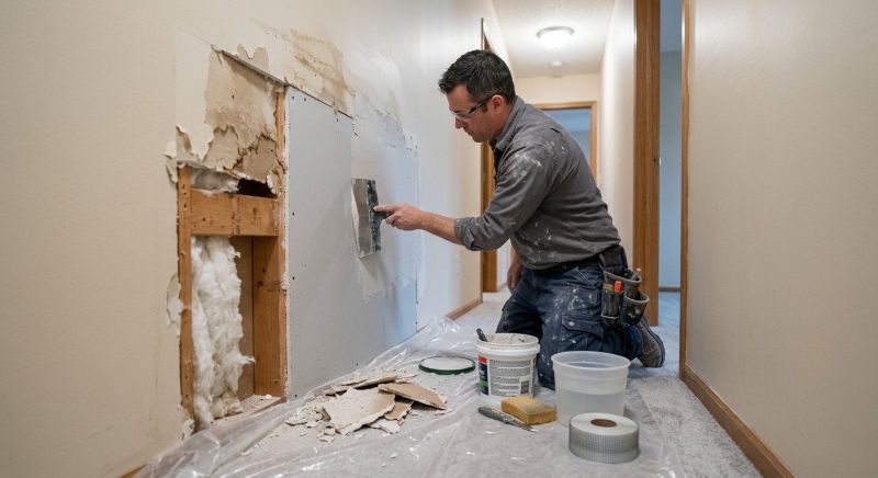 Drywall Crack Repair in Conroe, TX