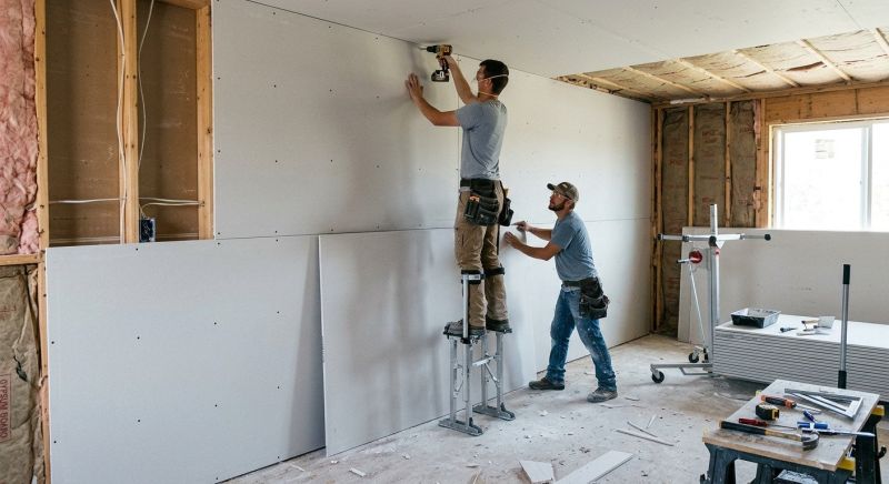 House Drywall Installation in Conroe, TX
