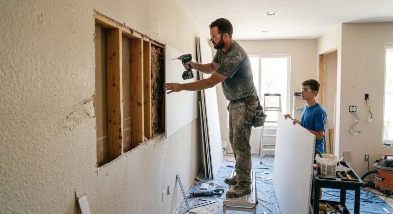 Kitchen Drywall Installation in Alpharetta, GA