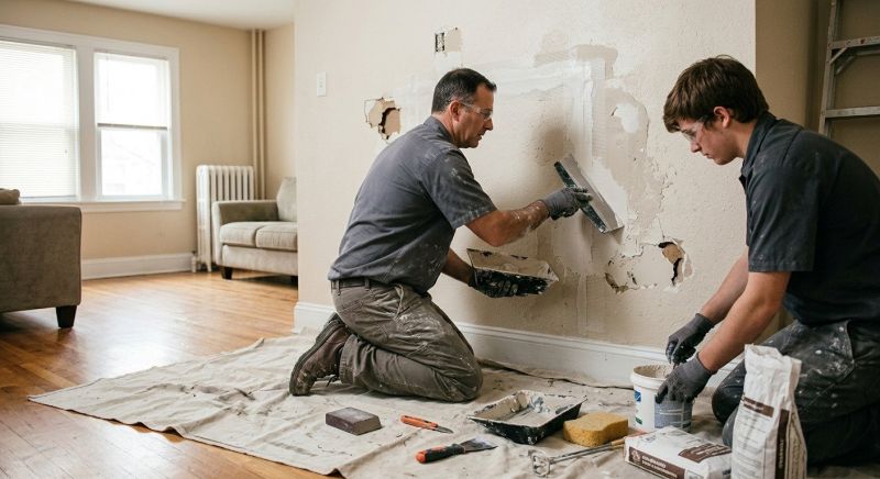 Kitchen Drywall Repair in Conroe, TX