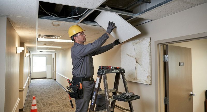 Ceiling Crack Repair